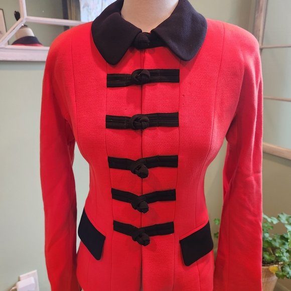 Chic And Cheap By Moschino Mini Skirt And Jacket Size 6 - Picture 9 of 15